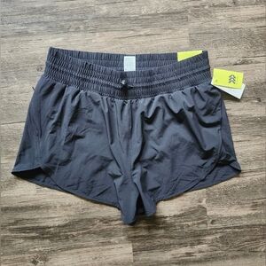 NWT All In Motion Black Athletic Elastic Waist Shorts